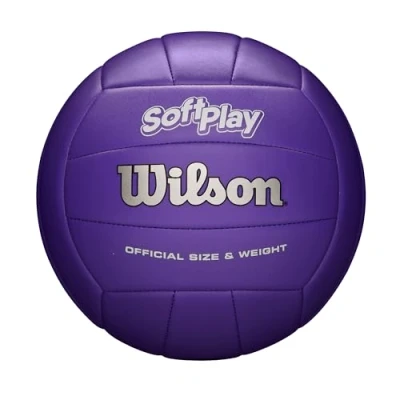Image of Wilson Soft Play Outdoor Volleyball Purple