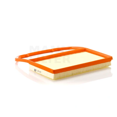 Image of 04C129620C, 04C129620D Air Filter MANN C 29 015 35mm 298mm 283mm Insert SKODA: Citigo Hatchback, Fabia III Hatchback