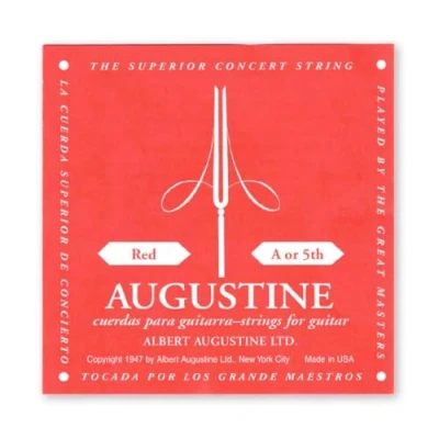 Image of Augustine 650425 &quot;Red Label Single A5&quot; Bass String for Classic Guitar