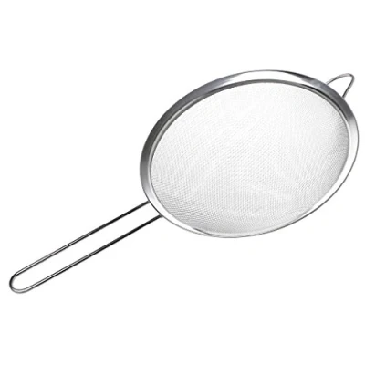 Image of Kitchen Stainless Steel Flour Tea Strainer Mesh Colander Sieve Filter Sifter Skimmer Spoons For Cooking