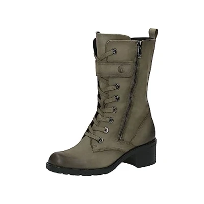 Image of CAPRICE Women&#039;s 9 25103 41 Flat Ankle Boot, Sage, UK