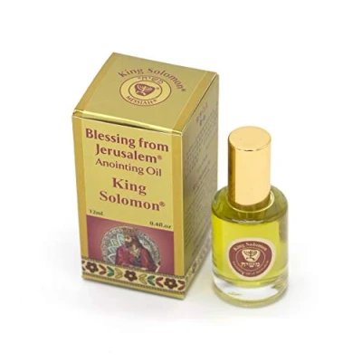 Image of Gold Anointing Oil King Solomon 12ml from Holyland Jerusalem Limited Edition