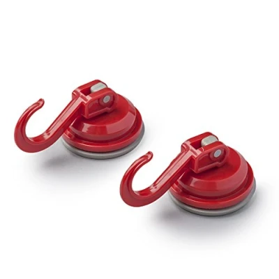 Image of Zeal Suction Hooks, Red, Medium