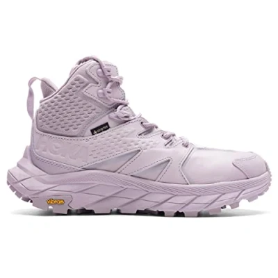 Image of HOKA Unisex Anacapa Mid GTX Hiking Shoe, Lilac Marble Elderberry, 6.5 UK