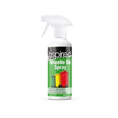 Image of Inspired Wheelie Bin Cleaner for Indoor &amp; Outdoor Bins, Mixed Materials, 500ml, clear