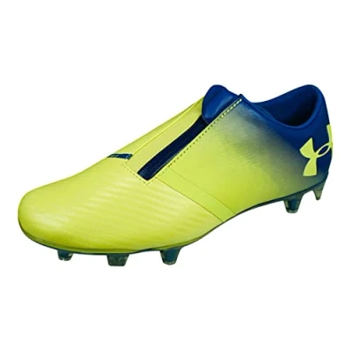 Image of Under Armour Men&#039;s Spotlight Fg Football Boots, Gelb Blau Blau, 10.5 UK