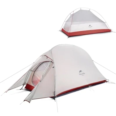 Image of Naturehike Cloud up 1 Tent Ultralight Person Single 3 Season Camping 20D Grey
