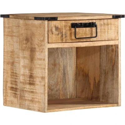 Image of vidaXL Bedside Cabinet 40x30x37 cm Solid Wood Mango