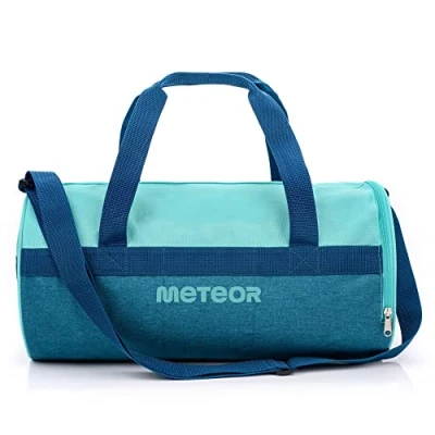 Image of Sports Bag Gym 25 L Holdall Shoe Compartment Pocket Men Women Duffel Shoulder Fitness Swimming Pool Travel Holiday Cabin Luggage Overnight Camping kit Small pe Duffle