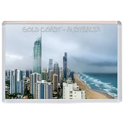 Image of Gold Coast Queensland Australia 96 x 67mm Jumbo Fridge Magnet