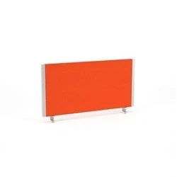 Image of Impulse/Evolve Plus Bench Screen 800 Tabasco Orange Silver Frame