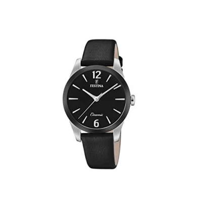 Image of Festina Womens Analogue Quartz Watch with Leather Strap F20473/6