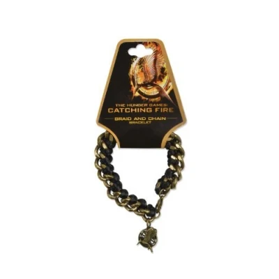 Image of NECA The Hunger Games: Catching Fire Braid and Chain Bracelet by