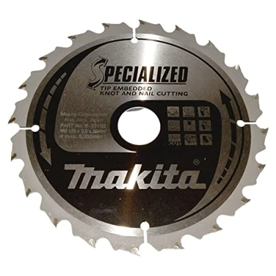 Image of Makita B 33102 Specialized Tip Embedded Saw Blade 185x30x20T