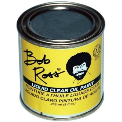 Image of Weber Bob Ross Oil Paint 236ml Clear, 236 ml (Pack of 1)