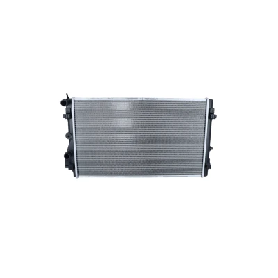 Image of 6R0121253H Engine radiator NRF 59056 Aluminium 649mm 412mm 22mm Brazed cooling fins AUDI: A1 Sportback, Hatchback, VOLKSWAGEN: Polo V Hatchback