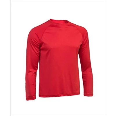 Image of Asioka 300/14 Long Sleeve Sports Tee, unisex adult, ROJO S, red, S
