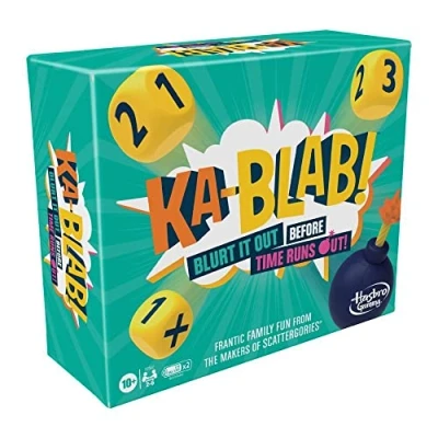 Image of Hasbro Gaming Monopoly F2562100 Ka Blab Families, Teenagers Children from 10 Years, cabab Game Evenings for 2 6 Players, Single, Multicoloured