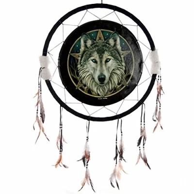 Image of Dreamcatcher Print Lisa Parker Wolf 60cm Scale