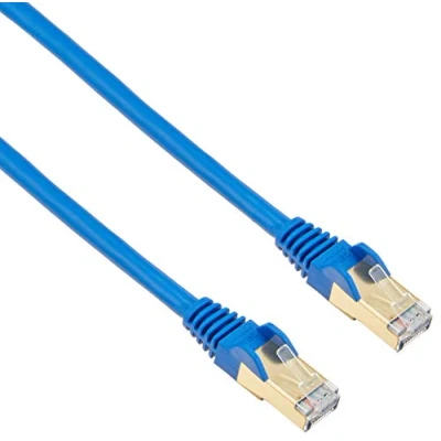 Image of StarTech.com 0.50 m CAT6a Ethernet Cable 10 Gigabit Shielded Snagless RJ45 100W PoE Patch Cord 10GbE STP Network w/Strain Relief Blue Fluke Tested UL/TIA Certified (6ASPAT50CMBL)