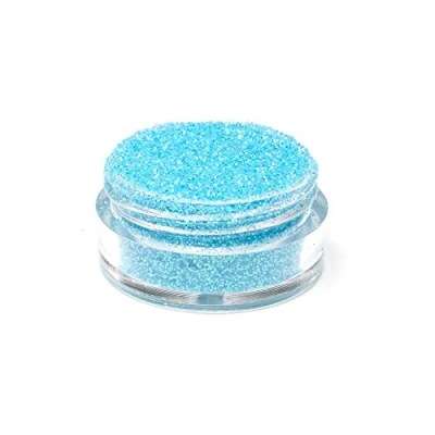 Image of Ultra Fine Glitter/Nail Art Floristry Dust/Wine Glass &amp; Crafting Glitters/Card Making Supplies / 0.008&quot; Pack of Glitter 10g 25g 50g 100g (Aqua Iridescent, 25g)