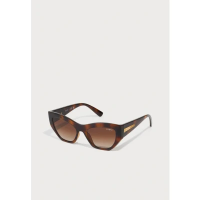 Image of Vogue Eyewear Sunglasses, Women&#039;s, Size: 53, Dark havana