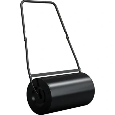 Image of DURHAND Heavy Duty Garden Lawn Roller Push Tow Water Sand Filled 46L Equipment Manual