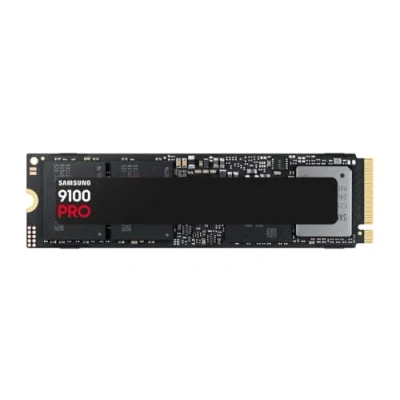Image of Samsung Memory MZ VAP4T0BW 9100 PRO 4TB Internal SSD, PCIe 5.0 x4, NVMe 2.0, SSD Designed for Pros &amp; Gamers, Compatible with PC Laptops, 5 Year Limited Warranty (UK Version)