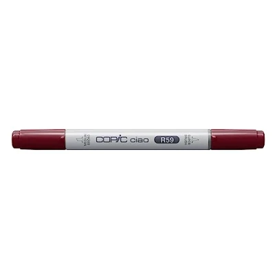 Image of Copic Ciao Coloured Marker Pen (R 59) Cardinal, For Art &amp; Crafts, Colouring, Graphics, Highlighter, Design, Anime, Professional Beginners, Supplies Colouring Books