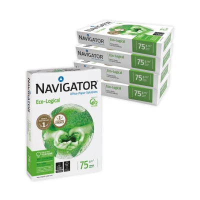 Image of Navigator Eco Logical Paper 75gm A4 (Pack of 2500) NAVA475