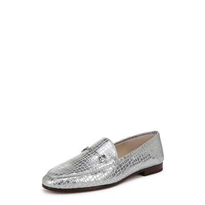 Image of Sam Edelman Loraine Slipons, Women&#039;s, Size: 4.5, Soft silver Leather