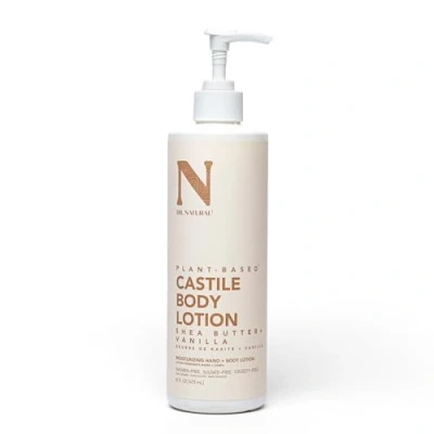 Image of Dr. Natural Castile Body Lotion Non Greasy Shea Butter Cream Gentle and Soothing for Women Men Vanilla 473 ml