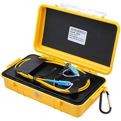 Image of SC/UPC OTDR Launch Cable Box 1km Extension Cord Single Mode Test Blind Area 1310/1550nm