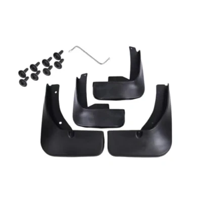 Image of MNBHJGR 4Pcs Rubber Car Mud Flaps Mudflaps, for Kia Sportage 2013 2015 Front Rear Mudguards Splash Guards Fender Splashproof Waterproof