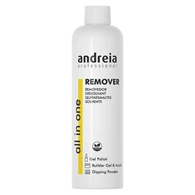 Image of Andreia Professional Acetone Nail Remover for Acrylic, Dipping Powder, Gel Polish and Builder Removal All In One 250ml