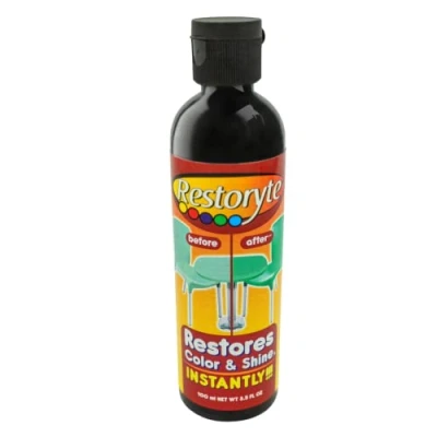 Image of RESTORYTE Liquid for Restoring Colours, Repare and Protect The Colour Original Gloss of Surfaces, Upholstery, Soft Furnishings, Car Interiors, Bikes