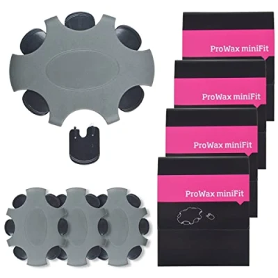 Image of Hearing Aid Wax Guards Filters ProWax miniFit Replacement for Oticon, Cerumen Stop Oticon (4 Pack/24 Filters)