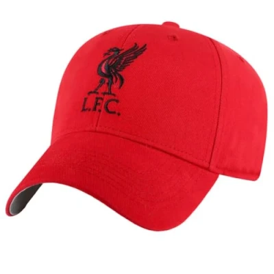 Image of Liverpool F.C. Unisex Adult Core Cap One Size, Red/Black, size