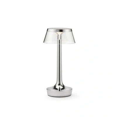 Image of Flos Bon Jour Unplugged Table Lamp Chrome