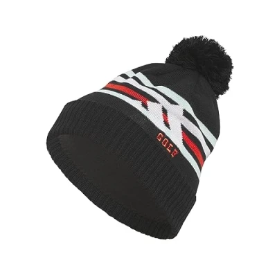 Image of adidas Men&#039;s Cold.rdy Pom Golf Beanie Cap, Black, One Size