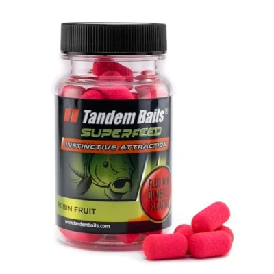 Image of Tandem Baits SuperFeed Fluo Mini Dumbells Floating Robin Fruit Carp Fishing Pop Ups Bait Hookbaits Accessories for Monster Fish 30g