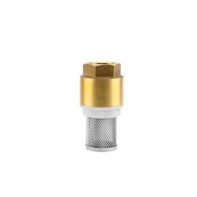 Image of GARDENA Brass foot valve: Check valve, 26.5 mm (3/4 &quot;) Threaded For Connection to The Pump , Including strainer, Valve Plug and seal (7220 20)