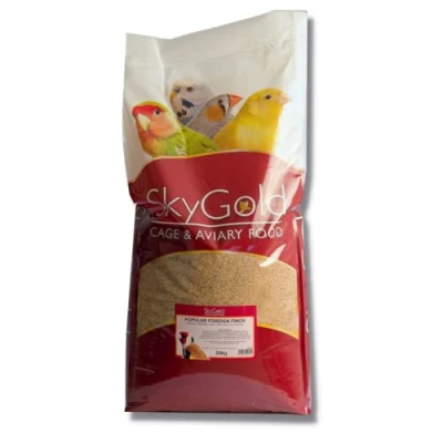 Image of SkyGold Popular Foreign Finch Food 20kg Seed Mix, Balanced &amp; Healthy Cage Aviary Bird