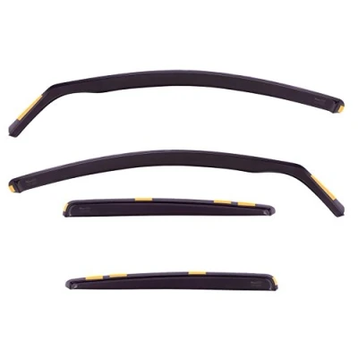 Image of Heko 25360 VAUXHALL ASTRA III H 2004 2009 HTB Wind Deflectors Tinted 4pcs set
