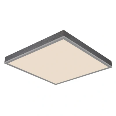 Image of Doro 45cm Flush Ceiling Light Silver Colored LED Dimmable 2700 6500K Remote Control Timer