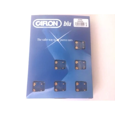 Image of 1 DOZ CAFLON Mini Crystal Ear Piercing Stud New