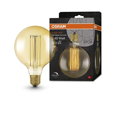 Image of LEDVANCE Dimmbare LED Lampen, Vintage Edition, 5.8 W, Gold