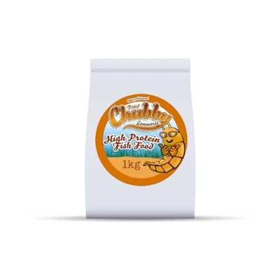 Image of Chubby Mealworms Dried Gammarus Shrimp (1Kg), Siberian Shrimps for Fish, High Protein Shrimp, Ideal Koi &amp; Aquarium Fish Food, Food Pond Fry, Reptiles, Young Turtles Terrapins