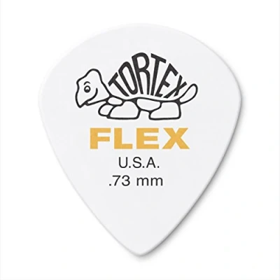 Image of Jim Dunlop 468P.73 Guitar Picks, 0.73 mm, White