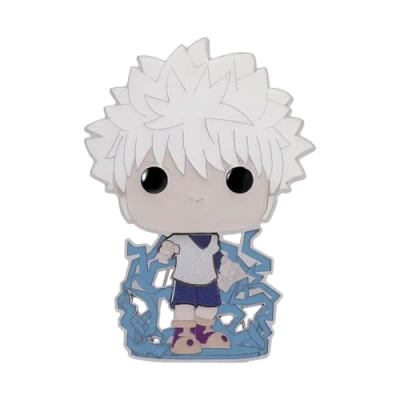 Image of Loungefly POP! Large Enamel Pin HUNTERxHUNTER: Killua Zoldyck Chase Group Hunter X (HXH) Pins Cute Collectable Novelty Brooch for Backpacks &amp; Bags Gift Idea Anime Fans